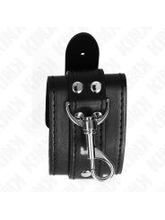 Kink - Resistenza Da Polso Per Dungeon Con Chiusura Nera Regolabile 21-28 Cm X 55 Cm - KINK WRIST RESTRAINT - Manette e Polsini | erosidea.com