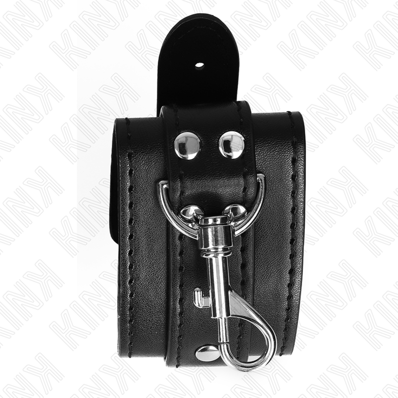Kink - Resistenza Da Polso Per Dungeon Con Chiusura Nera Regolabile 21-28 Cm X 55 Cm - KINK WRIST RESTRAINT - Manette e Polsini | erosidea.com