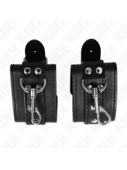 Kink - Resistenza Da Polso Per Dungeon Con Chiusura Nera Regolabile 21-28 Cm X 55 Cm - KINK WRIST RESTRAINT - Manette e Polsini | erosidea.com