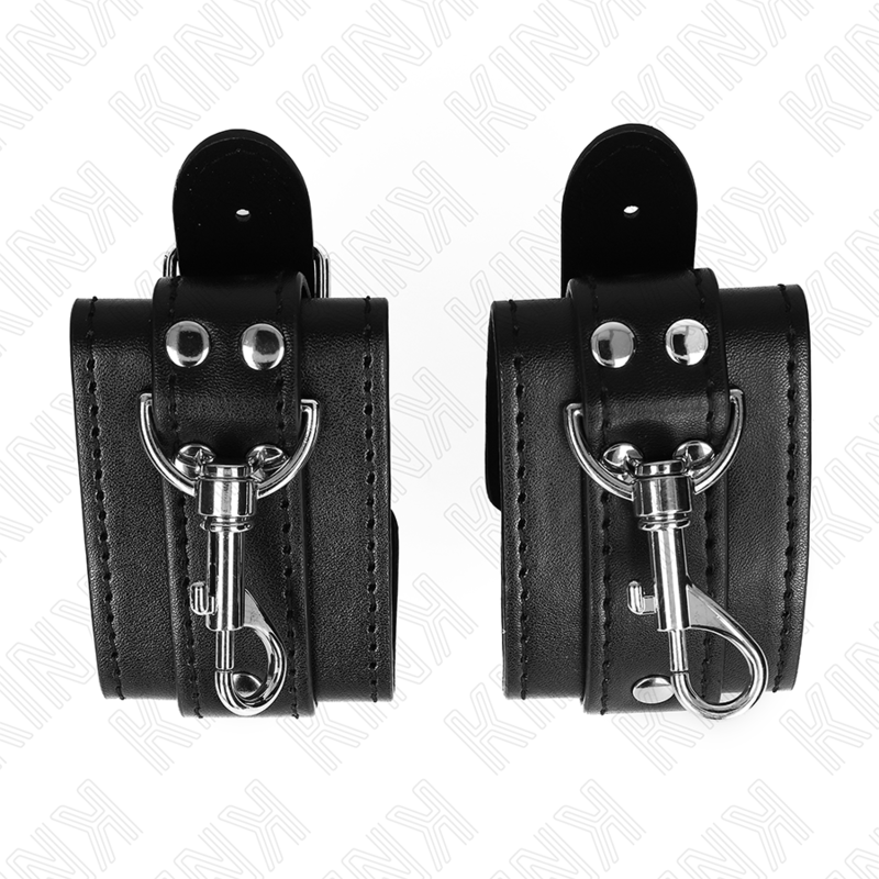 Kink - Resistenza Da Polso Per Dungeon Con Chiusura Nera Regolabile 21-28 Cm X 55 Cm - KINK WRIST RESTRAINT - Manette e Polsini | erosidea.com