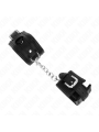 Kink - Poggipolso Con Fibbia Strass Nero Regolabile 25-32 Cm X 55 Cm - KINK WRIST RESTRAINT - Manette e Polsini | erosidea.com