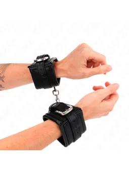 Kink - Graziosi Poggipolsi Blu/Rosa Regolabili 16-28 Cm X 5 Cm - KINK WRIST RESTRAINT - Manette e Polsini | erosidea.com