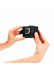 Kink - Poggipolso Con Fibbia Strass Nero Regolabile 25-32 Cm X 55 Cm - KINK WRIST RESTRAINT - Manette e Polsini | erosidea.com
