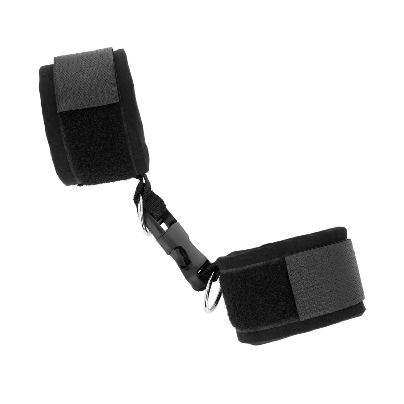 Kink - Tenuta Da Polso In Neoprene Con Gancio E Loop Nera Regolabile 22-34 Cm - KINK WRIST RESTRAINT - Manette e Polsini | erosidea.com