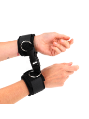 Kink - Tenuta Da Polso In Neoprene Con Gancio E Loop Nera Regolabile 22-34 Cm - KINK WRIST RESTRAINT - Manette e Polsini | erosidea.com