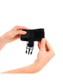 Kink - Tenuta Da Polso In Neoprene Con Gancio E Loop Nera Regolabile 22-34 Cm - KINK WRIST RESTRAINT - Manette e Polsini | erosidea.com