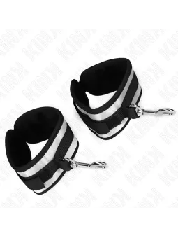 Kink Polsini Foderati In Pelliccia Rosso Regolabili - KINK WRIST RESTRAINT - Manette e Polsini | erosidea.com
