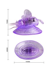 Farfalla Vibrante Per La Stimolazione Del Clitoride Lilla - BAILE STIMULATING - Vibratori Clitoride | erosidea.com