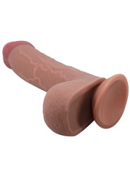 Dildo Realistico Sliding Skin Series Con Ventosa E Pelle Scorrevole Marrone 234 Cm - BAILE DILDOS - Dildo Realistici | erosidea.com