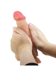 Dildo Realistico Sliding Skin Series Con Ventosa Scorrevole Della Pelle Controllo Remoto Flesh 218 Cm - - Dildo Realistici | erosidea.com
