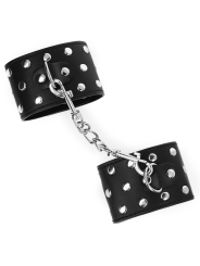 Kink - Manette Al Polso Con Chiusura A Scatto Completa Nera Regolabile 19-24 Cm X 55 Cm - - Manette e Polsini | erosidea.com