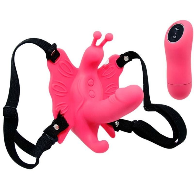 Baile - Imbracatura a Farfalla Ultra Passionate con Telecomando - BAILE STIMULATING - Vibratori per Coppia | erosidea.com