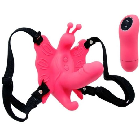 Baile - Imbracatura a Farfalla Ultra Passionate con Telecomando - BAILE STIMULATING - Vibratori per Coppia | erosidea.com