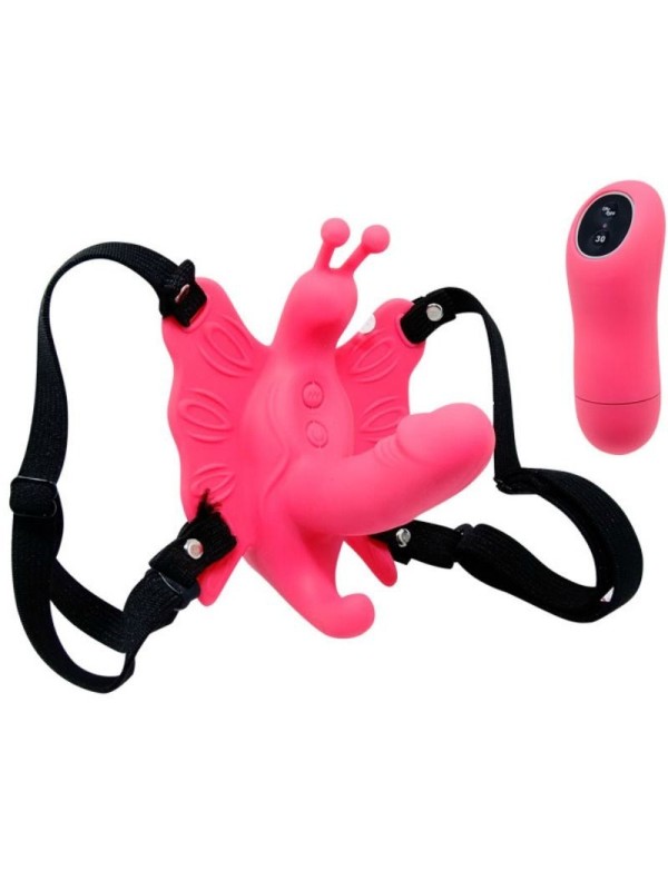 Baile - Imbracatura a Farfalla Ultra Passionate con Telecomando - BAILE STIMULATING - Vibratori per Coppia | erosidea.com