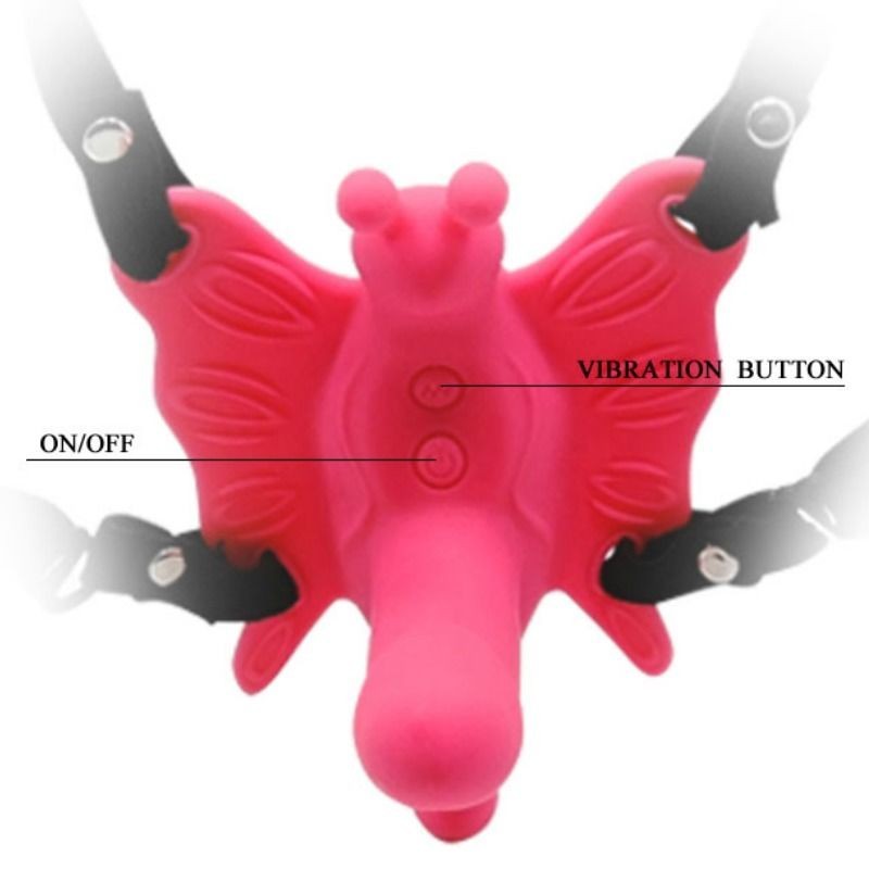 Baile - Imbracatura a Farfalla Ultra Passionate con Telecomando - BAILE STIMULATING - Vibratori per Coppia | erosidea.com