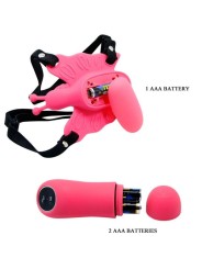 Baile - Imbracatura a Farfalla Ultra Passionate con Telecomando - BAILE STIMULATING - Vibratori per Coppia | erosidea.com