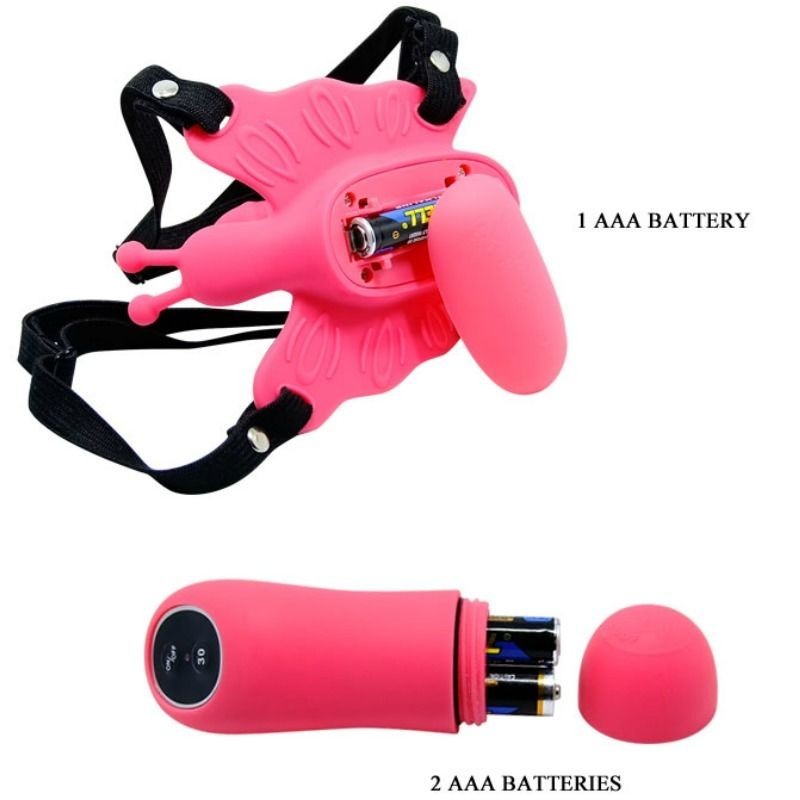 Baile - Imbracatura a Farfalla Ultra Passionate con Telecomando - BAILE STIMULATING - Vibratori per Coppia | erosidea.com