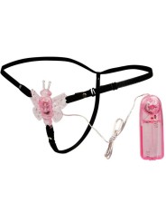 Imbragatura Con Farfalla Vibrante A Multivelocit - BAILE STIMULATING - Vibratori | erosidea.com
