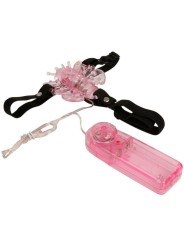 Imbragatura Con Farfalla Vibrante A Multivelocit - BAILE STIMULATING - Vibratori | erosidea.com