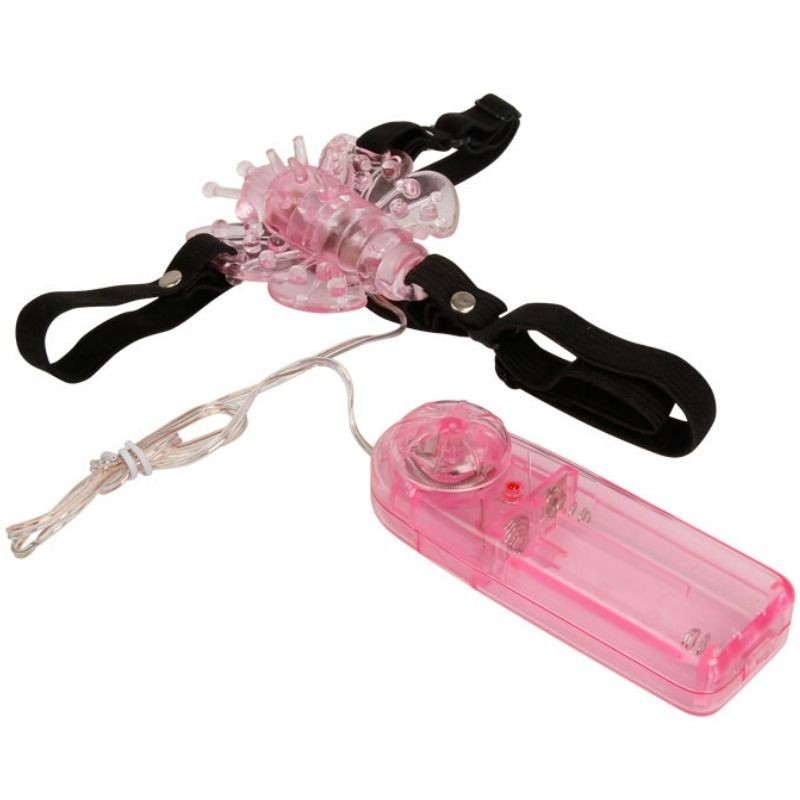 Imbragatura Con Farfalla Vibrante A Multivelocit - BAILE STIMULATING - Vibratori | erosidea.com