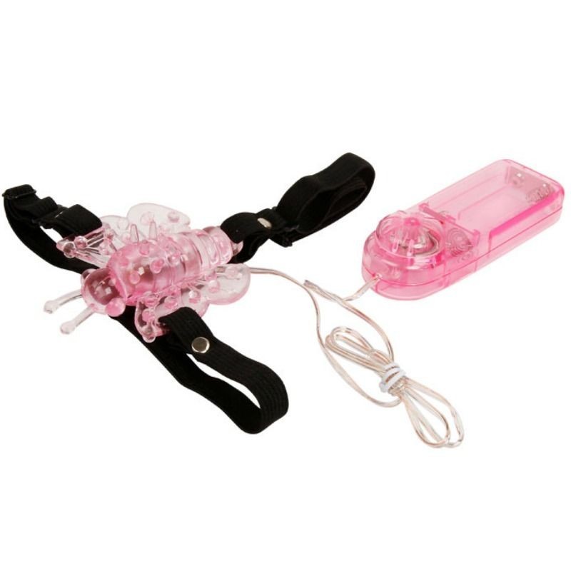 Imbragatura Con Farfalla Vibrante A Multivelocit - BAILE STIMULATING - Vibratori | erosidea.com