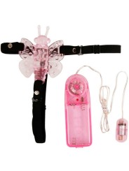 Imbragatura Con Farfalla Vibrante A Multivelocit - BAILE STIMULATING - Vibratori | erosidea.com
