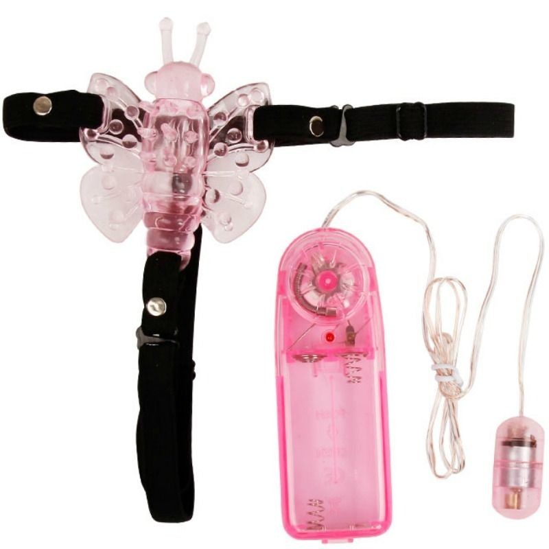 Imbragatura Con Farfalla Vibrante A Multivelocit - BAILE STIMULATING - Vibratori | erosidea.com