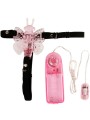 Imbragatura Con Farfalla Vibrante A Multivelocit - BAILE STIMULATING - Vibratori | erosidea.com
