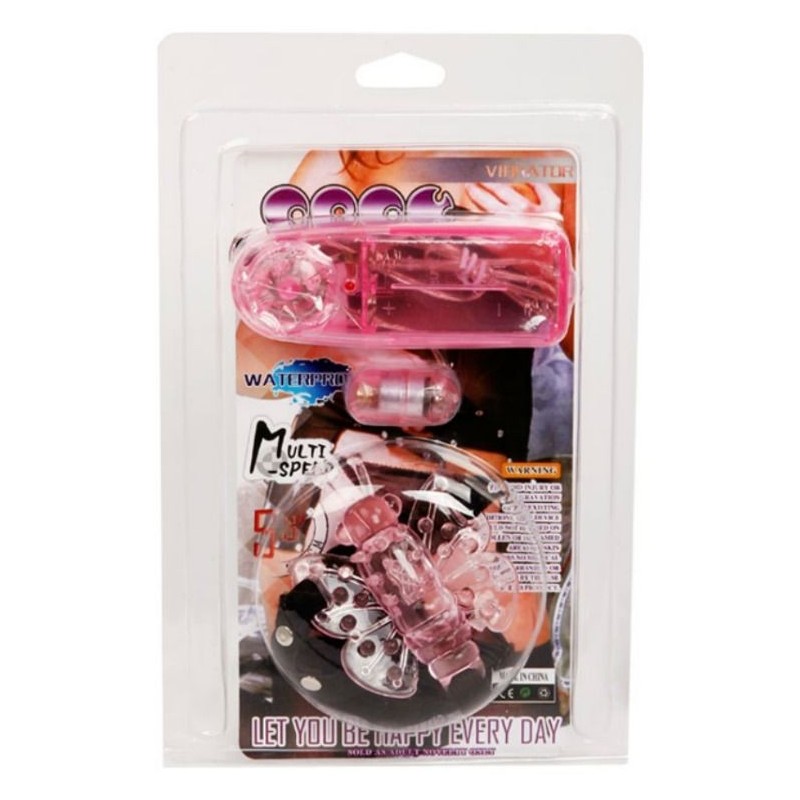 Imbragatura Con Farfalla Vibrante A Multivelocit - BAILE STIMULATING - Vibratori | erosidea.com
