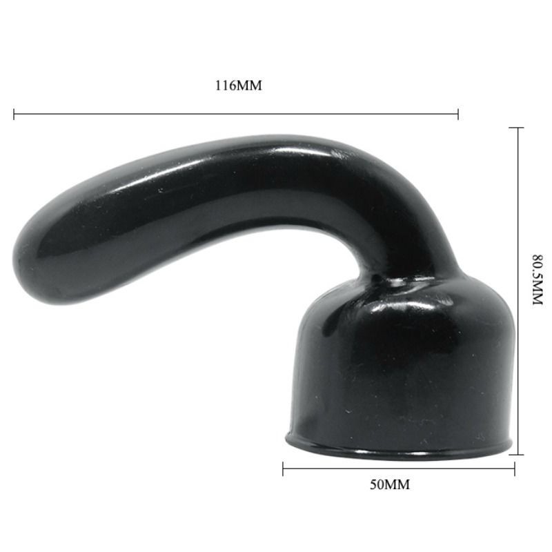 Baile Testina Potente Testina Intercambiabile Per Massaggi Del Punto G - BAILE POWER HEAD - Magic Wand | erosidea.com
