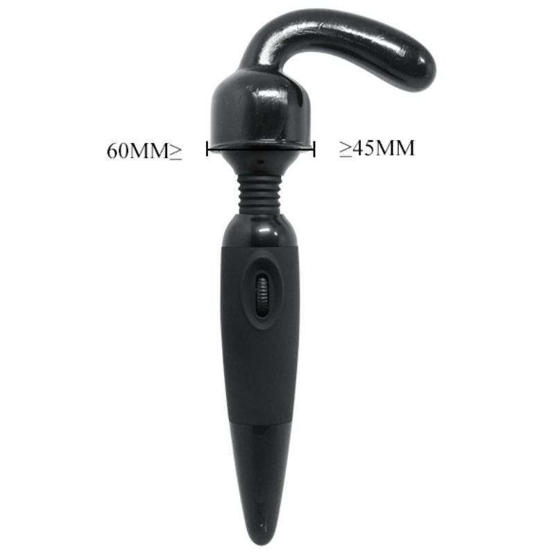 Baile Testina Potente Testina Intercambiabile Per Massaggi Del Punto G - BAILE POWER HEAD - Magic Wand | erosidea.com