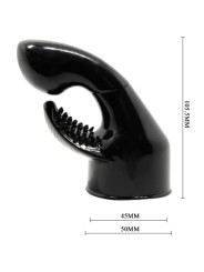 Baile Power Head Testina Intercambiabile Per Stimolazione Punti G E Clitoride - BAILE POWER HEAD - Magic Wand | erosidea.com