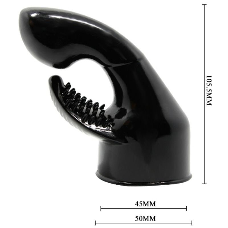 Baile Power Head Testina Intercambiabile Per Stimolazione Punti G E Clitoride - BAILE POWER HEAD - Magic Wand | erosidea.com