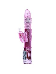 Vibratore Ricaricabile Con Rotazione E Stimolatore A Farfalla Pulsante - BAILE ROTATIONS - Vibratori | erosidea.com