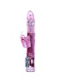 Vibratore Ricaricabile Con Rotazione E Stimolatore A Farfalla Pulsante - BAILE ROTATIONS - Vibratori | erosidea.com