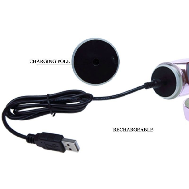Vibratore Ricaricabile Con Rotazione E Stimolatore A Farfalla Pulsante - BAILE ROTATIONS - Vibratori | erosidea.com