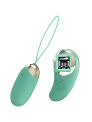 Miniera Di Ovetto Vibrante Con Telecomando Verde - PRETTY LOVE LED - Ovetti Palline Sfere | erosidea.com