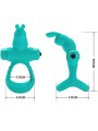 Vibratore Anello Rabbit Verde Figgy - PRETTY LOVE MALE - Masturbatori | erosidea.com