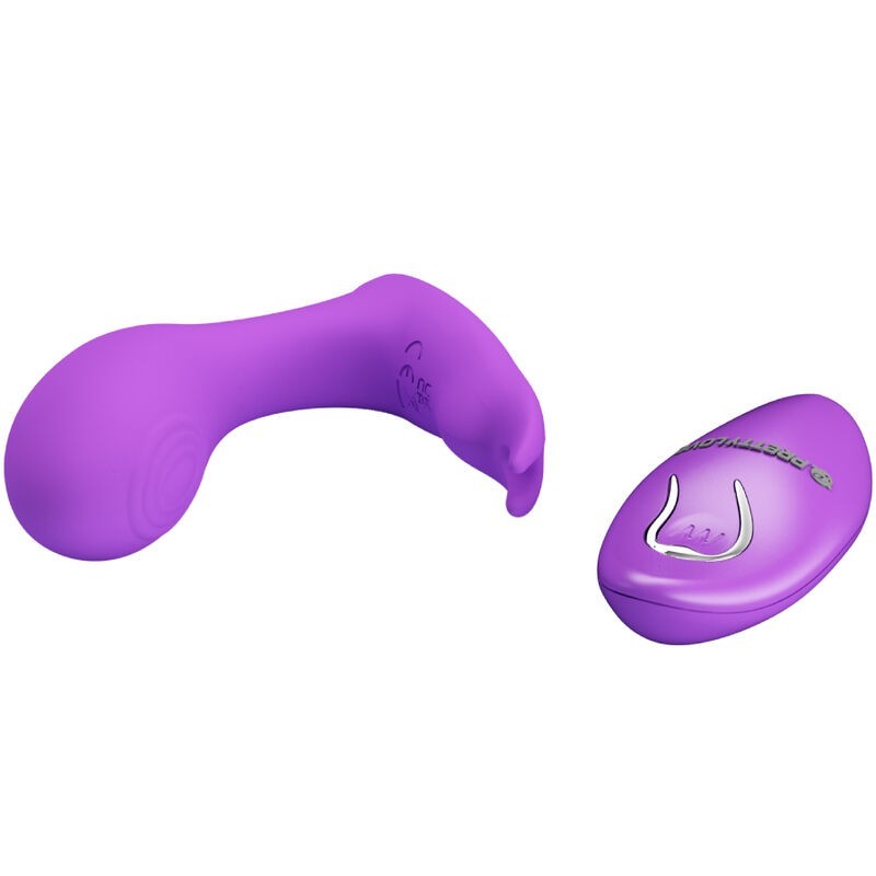 Telecomando Idabelle Vibrazione E Pulsazione Viola - PRETTY LOVE BOTTOM - Plug e Catene Anali | erosidea.com