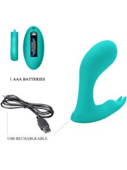 Telecomando Idabelle Vibrazione E Pulsazione Blu - PRETTY LOVE BOTTOM - Plug e Catene Anali | erosidea.com
