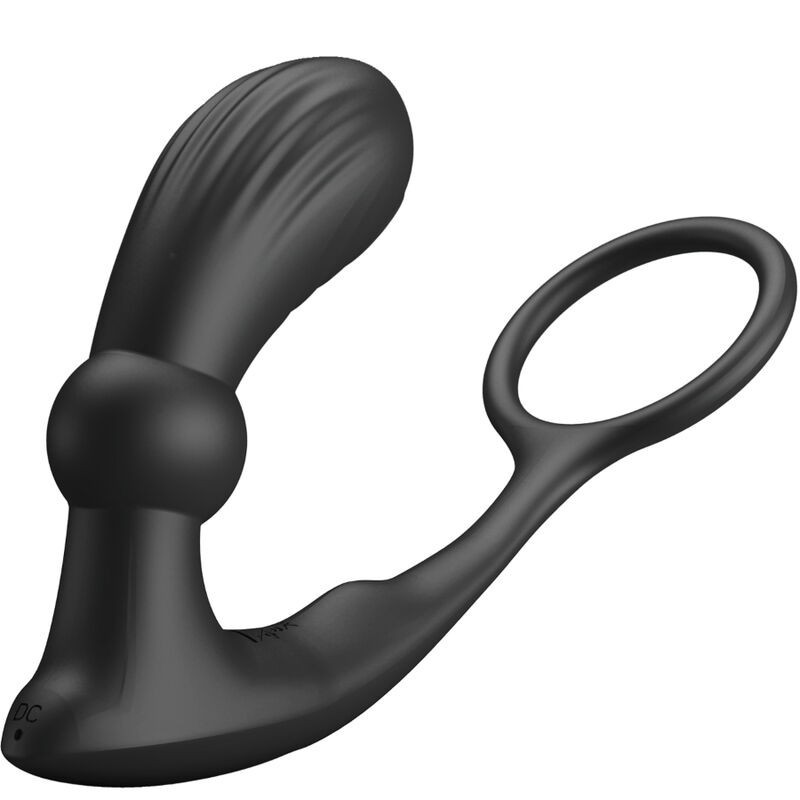 Vibratore Anello Anale E Warren Black - PRETTY LOVE BOTTOM - Anelli Fallici | erosidea.com