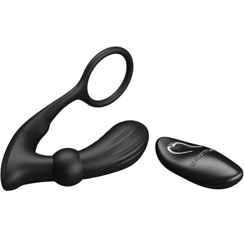 Vibratore Anello Anale E Warren Black - PRETTY LOVE BOTTOM - Anelli Fallici | erosidea.com