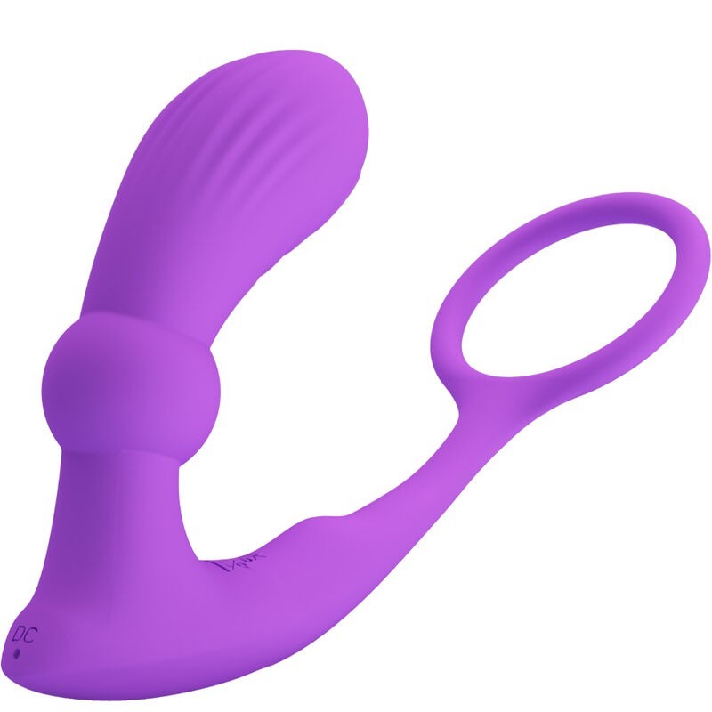 Vibratore Anello Anale E Warren Viola - PRETTY LOVE BOTTOM - Anelli Fallici | erosidea.com