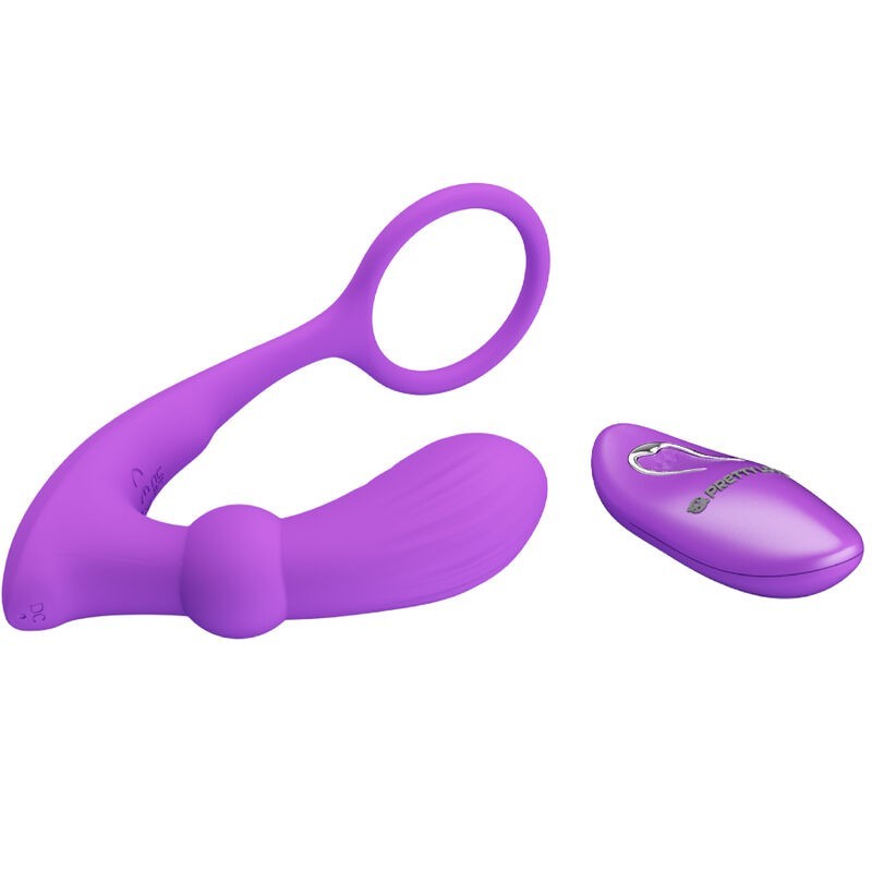 Vibratore Anello Anale E Warren Viola - PRETTY LOVE BOTTOM - Anelli Fallici | erosidea.com