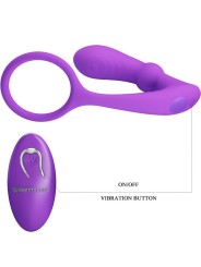 Vibratore Anello Anale E Warren Viola - PRETTY LOVE BOTTOM - Anelli Fallici | erosidea.com