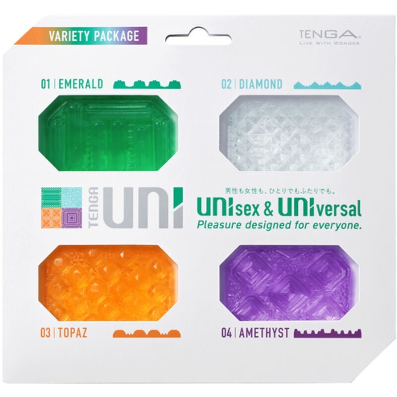 Masturbatore Tenga Confezione Ditale Uni Variety 4 Unit - Tenga - Masturbatori Mini | erosidea.com