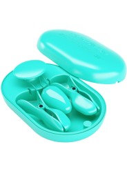 Scatola A Sorpresa Pinzette Per Elettrostimolazione Blu - PRETTY LOVE FLIRTATION - Pinzette Capezzoli | erosidea.com