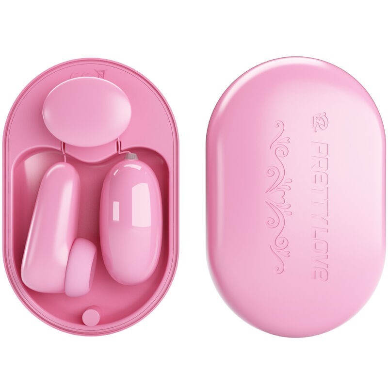 Proiettile Vibrante Magic Box E Stimolatore Rosa - PRETTY LOVE SMART - Stimolatori | erosidea.com