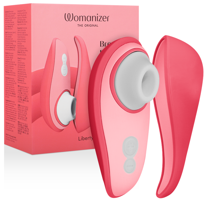 Womanizer - Liberty 2 Stimolatore Clitoride & Ventosa Rosa - WOMANIZER - Succhia Clitoride | erosidea.com