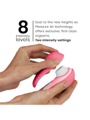 Womanizer - Liberty 2 Stimolatore Clitoride & Ventosa Rosa - WOMANIZER - Succhia Clitoride | erosidea.com
